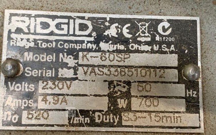 RIDGID K-60 SP  DEB010191