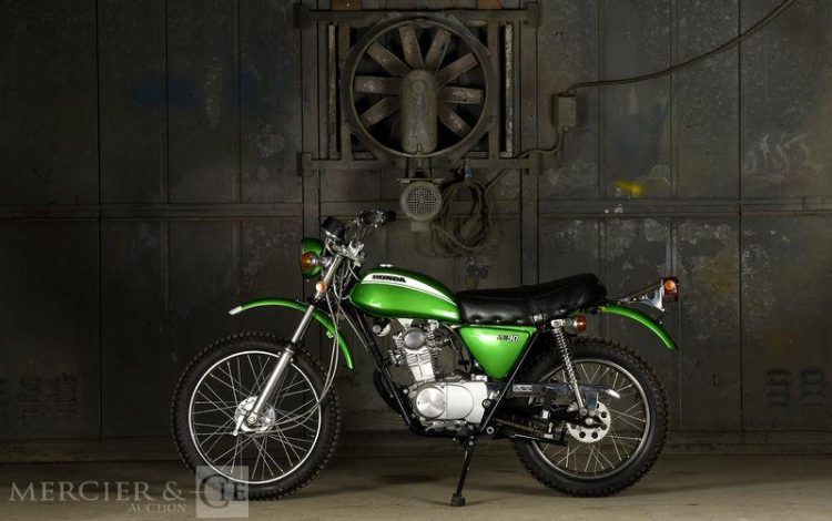 HONDA Marbles Collection SL – 90 CM2 – AN 1971 VERTE 201H