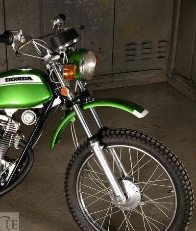 HONDA Marbles Collection SL – 90 CM2 – AN 1971 VERTE 201H