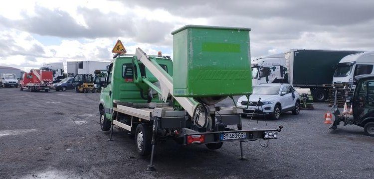 IVECO 35S11 AVEC NACELLE MULTITEL MX170 16M  BY-463-GS