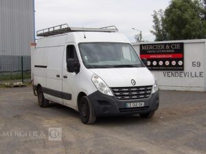 RENAULT MASTER FOURGON F3300 L2H2 2.3 DCI GALERIE ATTELAGE DEISEL – 239435 KMS BLANC CQ-040-GW