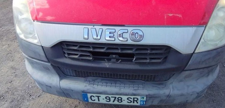 IVECO 35S11 AVEC NACELLE MULTITEL 160ALU  – 16,5 M DIESEL – 3800 HEURES – 60202 KMS ROUGE CT-978-SR