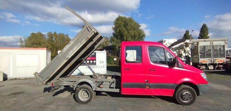 MERCEDES SPRINTER BENNE DOUBLE CABINE  CV-796-YP