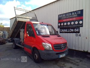 MERCEDES SPRINTER BENNE SIMPLE CABINE COFFRE  CZ-362-QJ