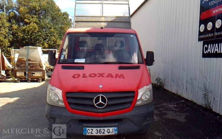 MERCEDES SPRINTER BENNE SIMPLE CABINE COFFRE  CZ-362-QJ