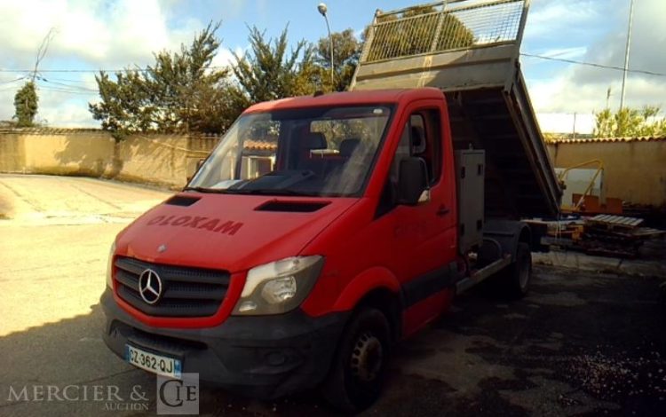 MERCEDES SPRINTER BENNE SIMPLE CABINE COFFRE  CZ-362-QJ