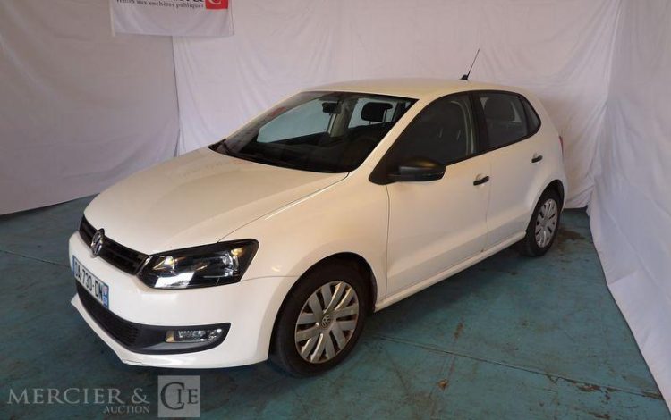 VOLKSWAGEN POLO 1.6 TDI 16V FAP BLUE MOTION 90 CV BLANC DA-730-DN