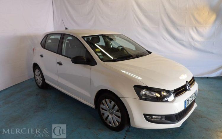 VOLKSWAGEN POLO 1.6 TDI 16V FAP BLUE MOTION 90 CV BLANC DA-730-DN