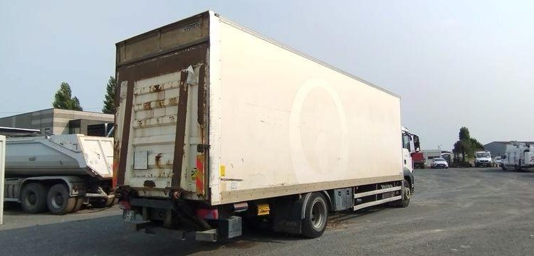 MAN TGS 18,320 4×2 BL CAM FG HAYON DIESEL – 509960 KMS – ANNEE 2014 BLANC DF-913-ZQ