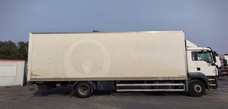 MAN TGS 18,320 4×2 BL CAM FG HAYON DIESEL – 509960 KMS – ANNEE 2014 BLANC DF-913-ZQ