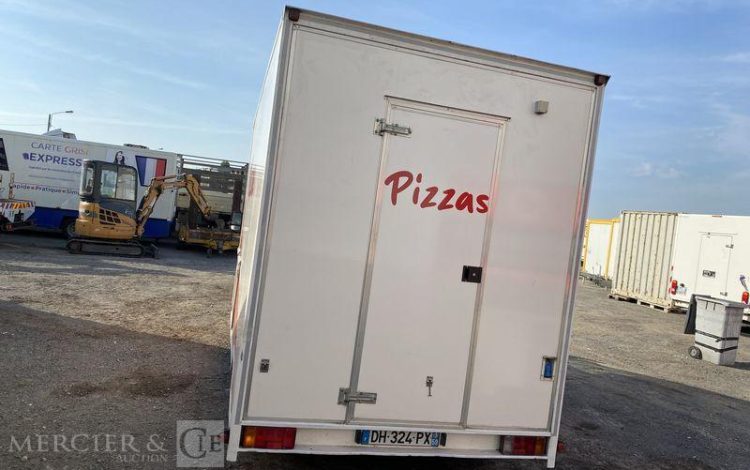 OPEL MOVANO Phase 2 L3H2 2.5 DTi 16V 115 FOOD TRUCK PIZZA – 159201KM – AN 2004 BLANC DH-324-PX