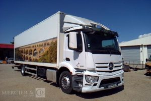 MERCEDES ANTOS 1830 CAISSE HAYON 4X2 PTAC 19T BLANC DH-963-VE