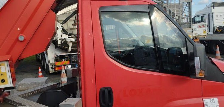 IVECO 35S11 AVEC NACELLE MULTITEL MT222EX 22M – 3817 HEURES – 99281 KMS – ANNEE 2015  DP-646-RR