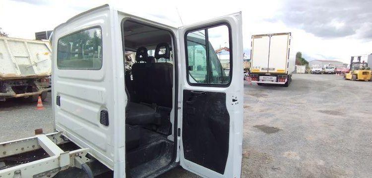 IVECO 35C13 BENNE DOUBLE CABINE – 158196 KMS  – ANNEE 2015 BLANC DS-430-CE