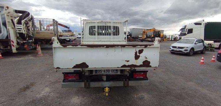 IVECO 35C13 BENNE DOUBLE CABINE – 158196 KMS  – ANNEE 2015 BLANC DS-430-CE