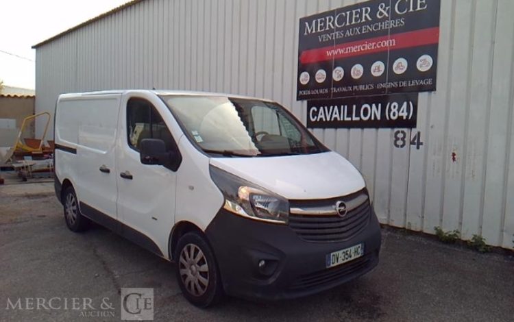 OPEL VIVARO 1.6 CDTI 16V 115CV L1H1 BLANC DV-354-HC