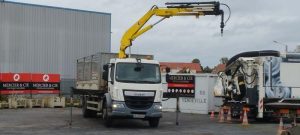 DAF DAF 18T + grue  DX-458-VA