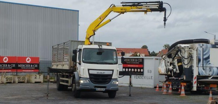 DAF DAF 18T + grue  DX-458-VA