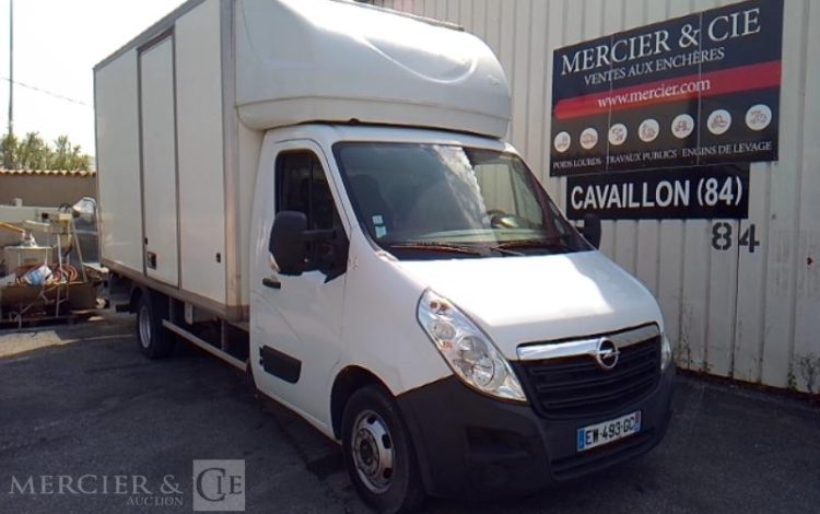 OPEL MOVANO CAISSE HAYON 22M3  2.3 CDTI 16V 125CV BLANC EW-493-GC