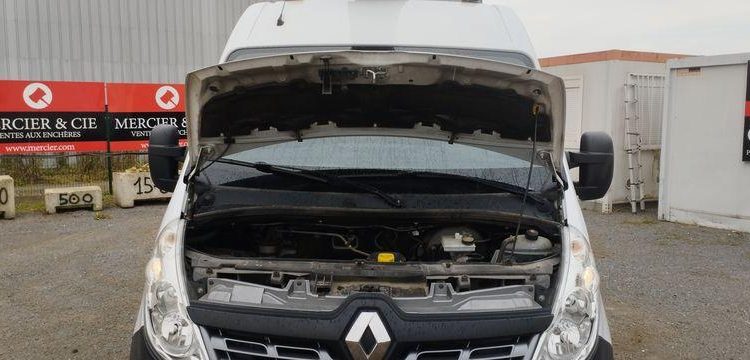 RENAULT MASTER 3T5 VAN FWD NACELLE K42P 14,8 M – DIESEL – 1578 H – 89548 KMS – AN 2019 BLANC FC-813-XQ