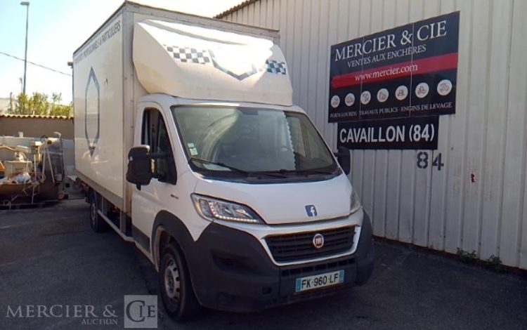 FIAT DUCATO MAXI 2.3  MJT 150 CAISSE HAYON BLANC FK-960-LF