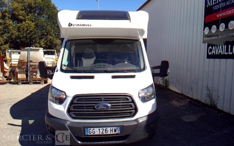 FORD CAMPING CAR BENIMAR TESSORO UP 440 BLANC GG-126-HW