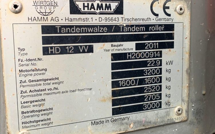 HAMM HD12VV  1222