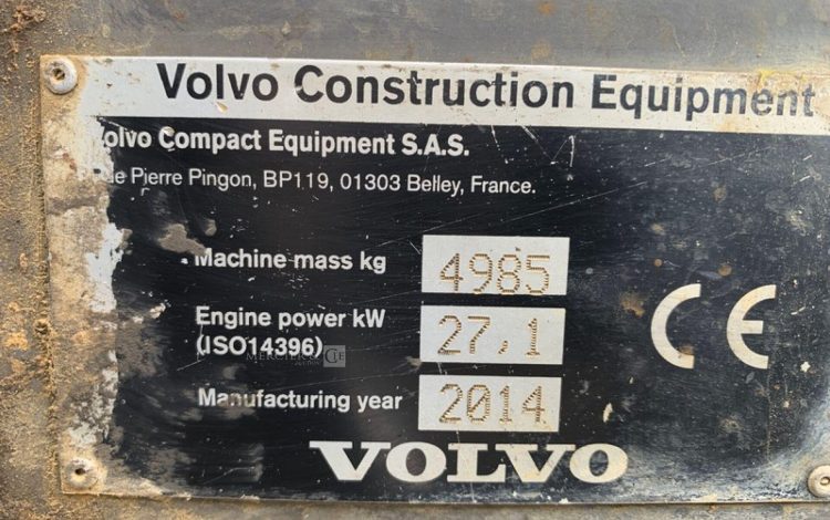 VOLVO ECR48C  H360G004