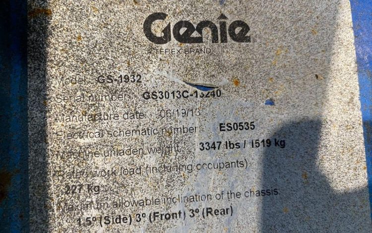 GENIE GS-1932  05SE08156