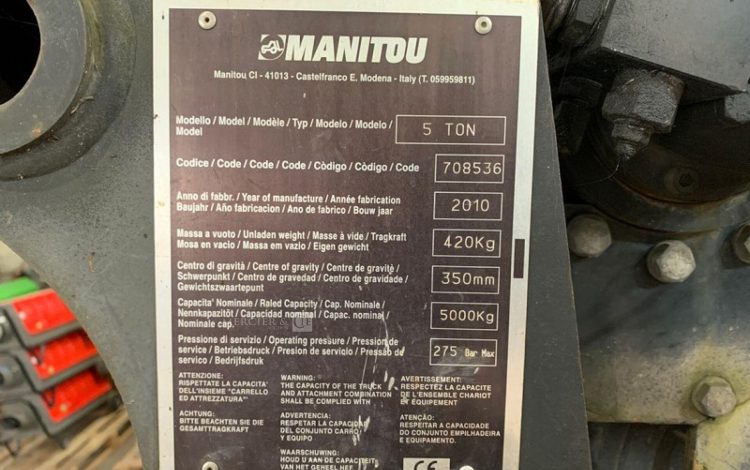 MANITOU 5TON  118MAM9