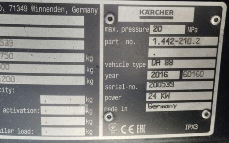 KARCHER MINI CHASSE NEIGE MIC C  MICWK1