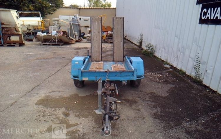 MOIROUD REMORQUE PORTE ROULEAU 1 ESSIEU PTAC 1250KG BLEU 3130WY84