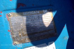 NISSAN CHARIOT MAT FRONTAL 48V 1.5T 10714H AN2005 BLEU 6589