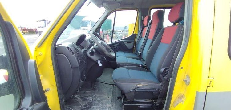 RENAULT MASTER BENNE 2,3 DCI – 125 CH AVEC COFFRE ACIER – DIESEL – 313314 KMS – AN 2012 JAUNE BZ-854-XH