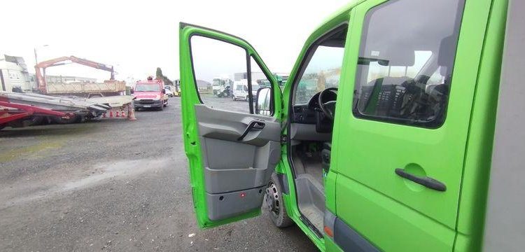 MERCEDES SPRINTER BENNE DOUBLE CABINE VERT CC-568-EP