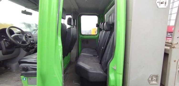 MERCEDES SPRINTER BENNE DOUBLE CABINE VERT CC-568-EP