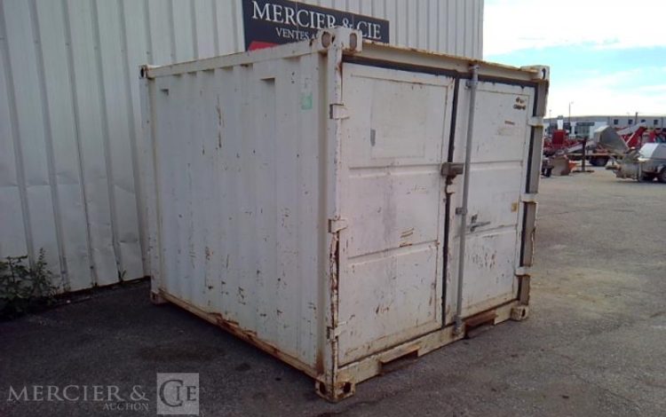 CONTAINEX CONTAINER 8 PIEDS SECURISE BLANC CON08P168