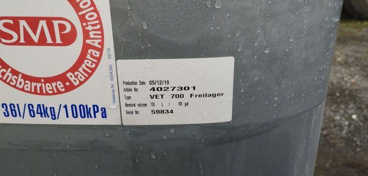 SCHUTZ CUVE PALETTISABLE 700L AN 2019  CUVP10841