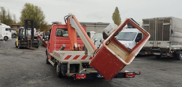 IVECO 35S11 AVEC NACELLE MULTITEL 160ALUDS  CW-511-FK