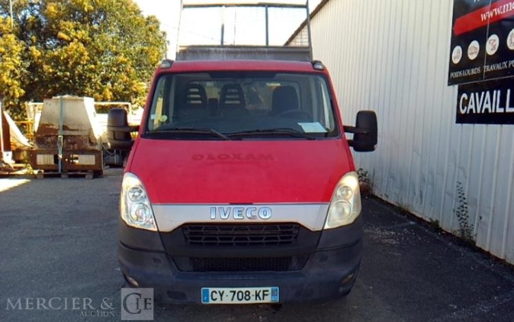 IVECO 35C13 BENNE SIMPLE CABINE COFFRE  CY-708-KF