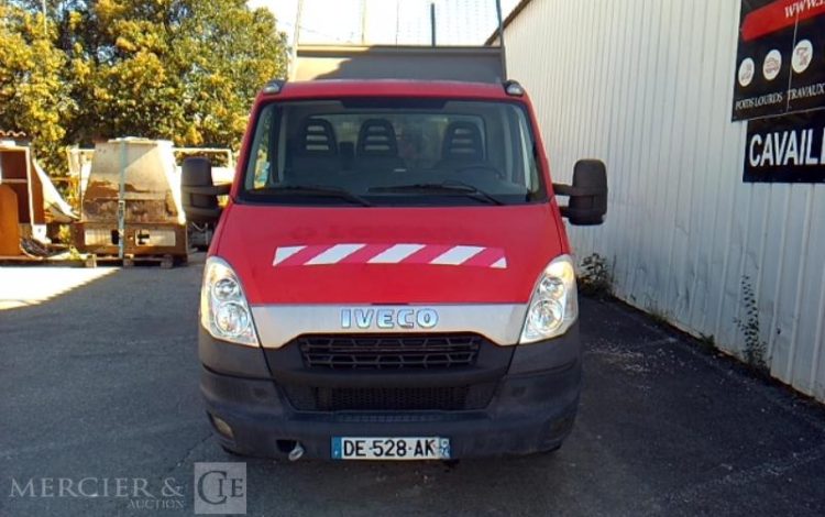 IVECO 35C BENNE SIMPLE CABINE COFFRE  DE-528-AK