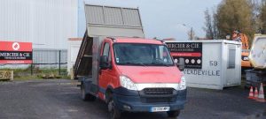 IVECO 35C BENNE SIMPLE CABINE COFFRE  DH-036-MP