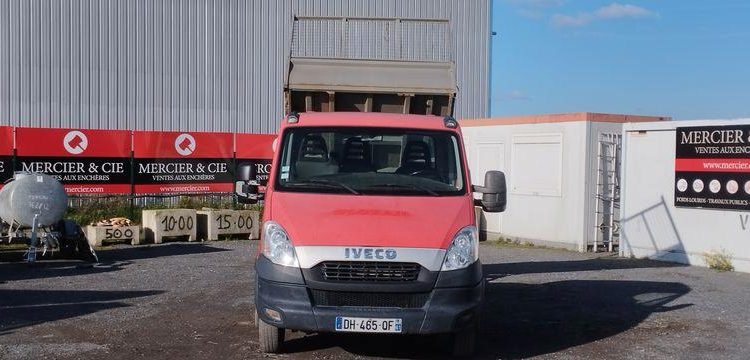 IVECO 35C13 BENNE SIMPLE CABINE COFFRE  DH-465-QF