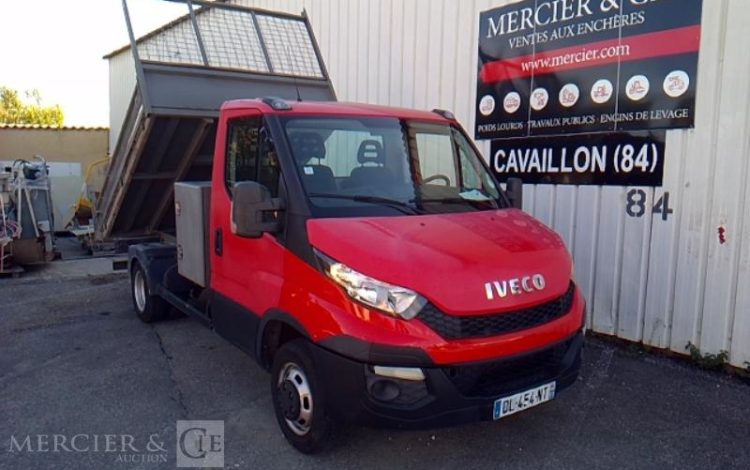 IVECO 35C BENNE SIMPLE CABINE COFFRE  DL-454-NT