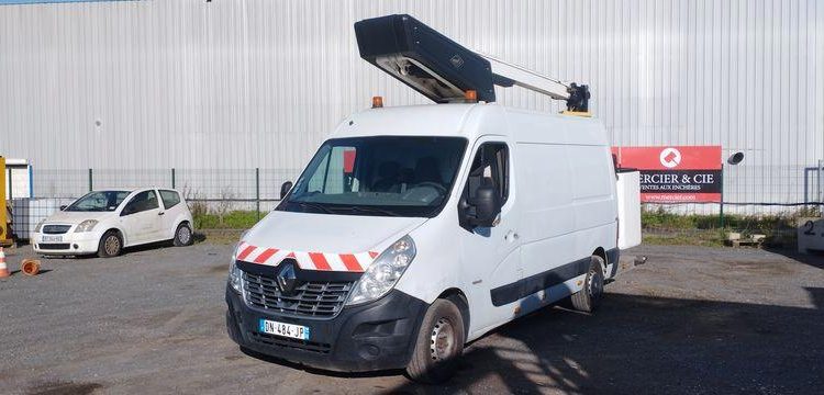 RENAULT MASTER AVEC NACELLE VERSALIFT ET38NF 14 A 16M  NON ROULANT  DN-484-JP