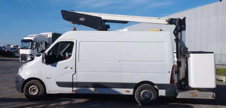 RENAULT MASTER AVEC NACELLE VERSALIFT ET38NF 14 A 16M  NON ROULANT  DN-484-JP