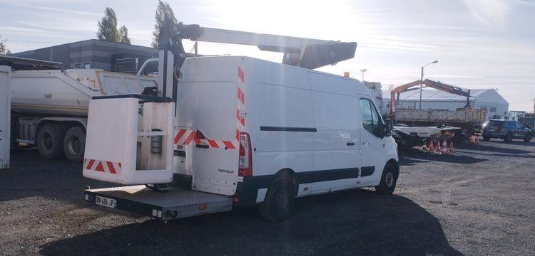 RENAULT MASTER AVEC NACELLE VERSALIFT ET38NF 14 A 16M  NON ROULANT  DN-484-JP