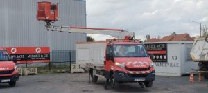 IVECO 35S11 AVEC NACELLE MULTITEL 160ALUDS  DQ-604-QR