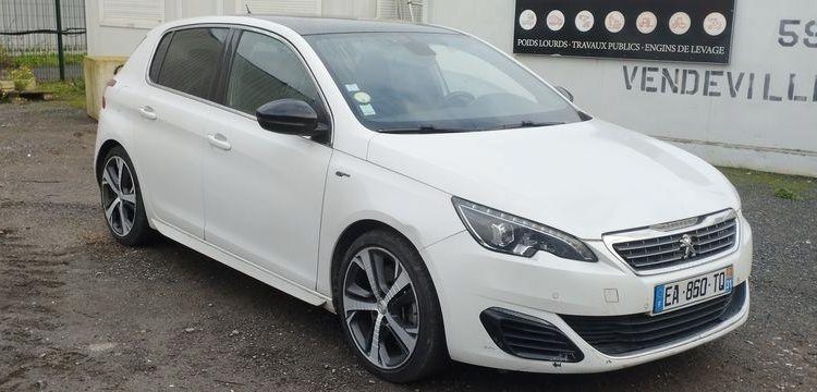 PEUGEOT 308 BLANC/BLEU EA-860-TQ