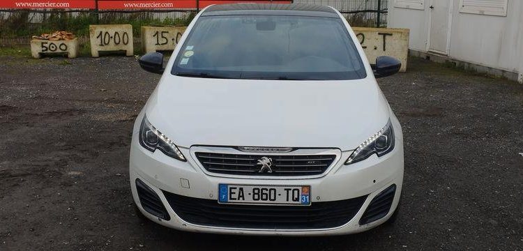 PEUGEOT 308 BLANC/BLEU EA-860-TQ